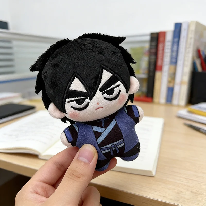 10CM Killer Seven Anime Plush Keychain - Meihua Shisan & Chiya Chibi Plushie Dolls, Cute Cartoon Stuffed Toys with Keychain