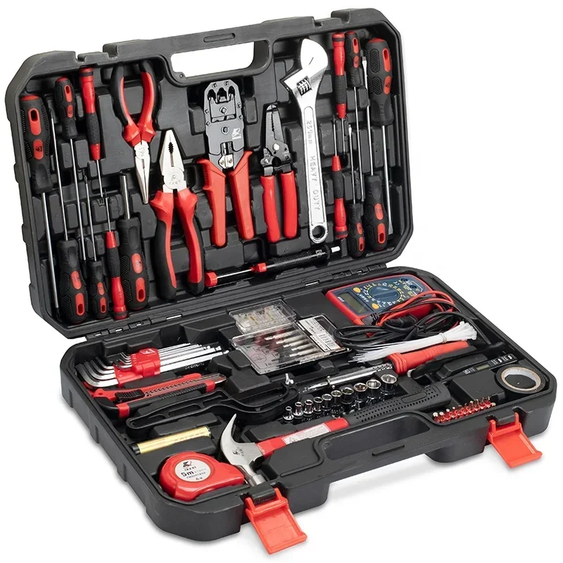 138pcs Home Hand Tool Set Multi Function Herramientas Combo Tool Kit Tool Sets