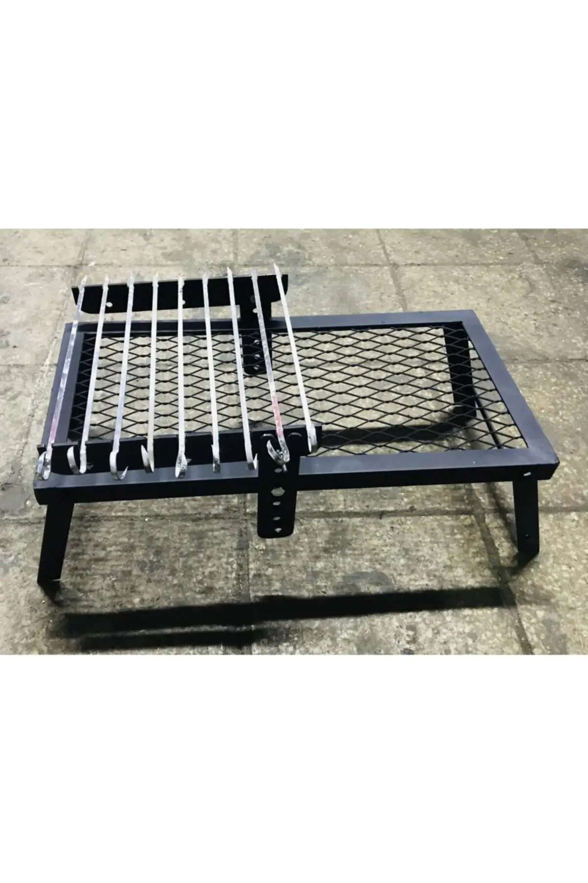 

Grill Barbecue Fire Grill For Outdoor and Nature Campers 53 27 16 cm Weight 3750 gr Foldable