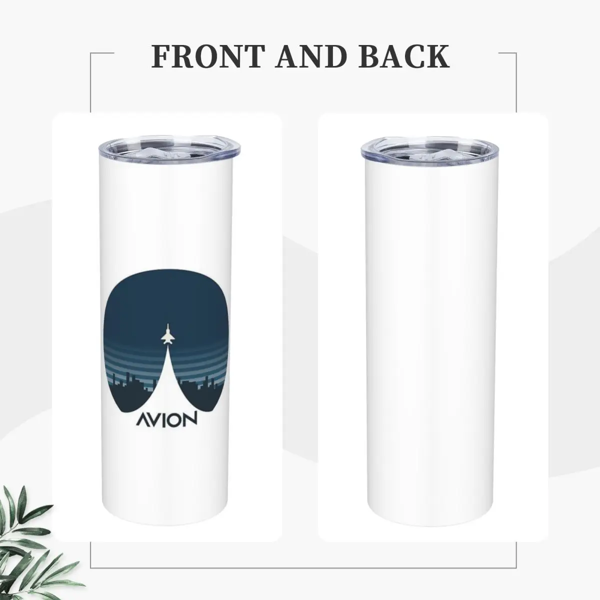 Aviation Fighter Aircraft Above The City Stainless Steel Tumbler Vacuum Insulated Mug Thermal Cold Cup Straws With Lid 20oz
