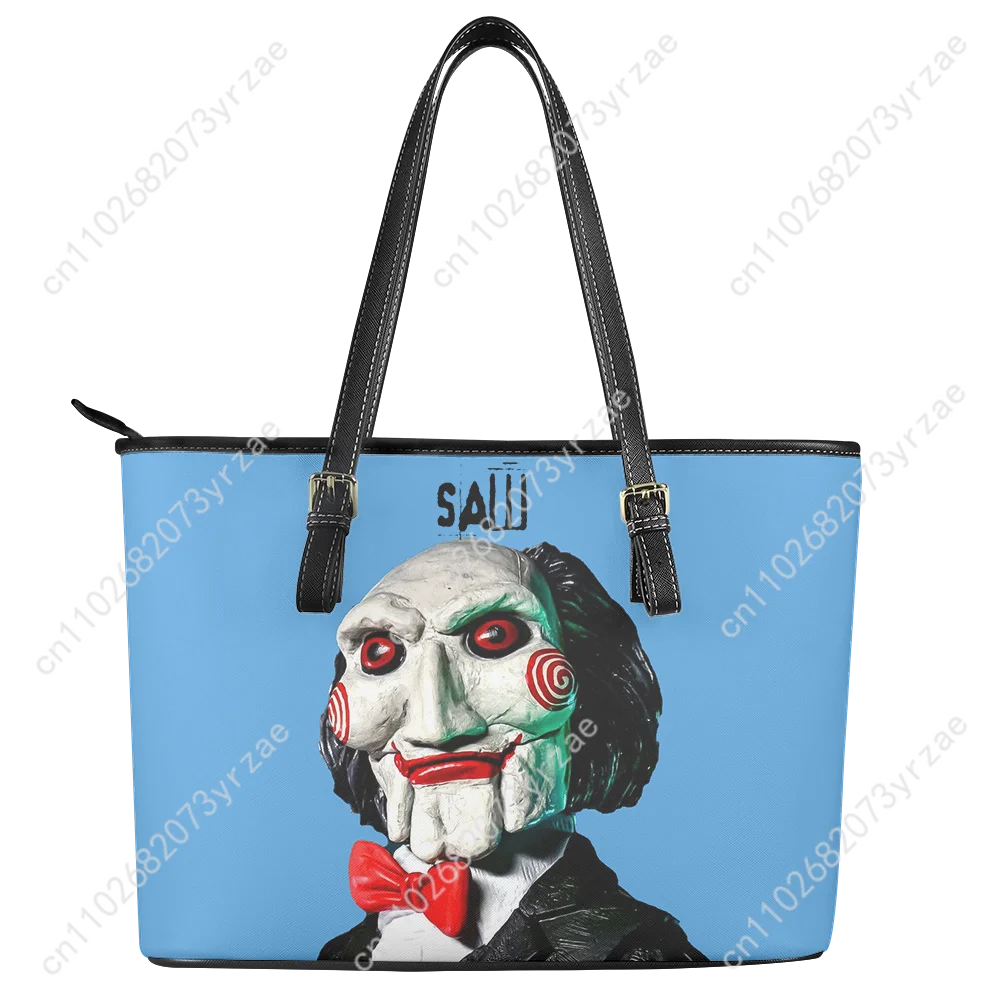 Saw Handbag Mens Womens Personalized Tote Bag Fashion Shoulder Bag Business Commuter Leather Print Purse Custom Made Bags