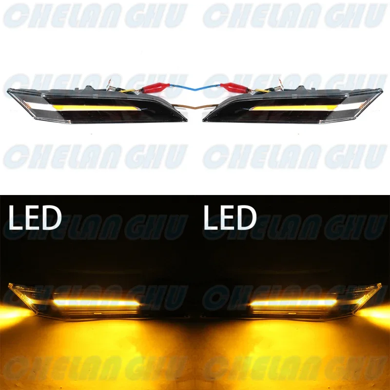 For Porsche 911 992 2020 2021 2022 2023 2024 1 Pair Marker LED Turn Signal Light Lamp Repeater 992953041C 992953042C