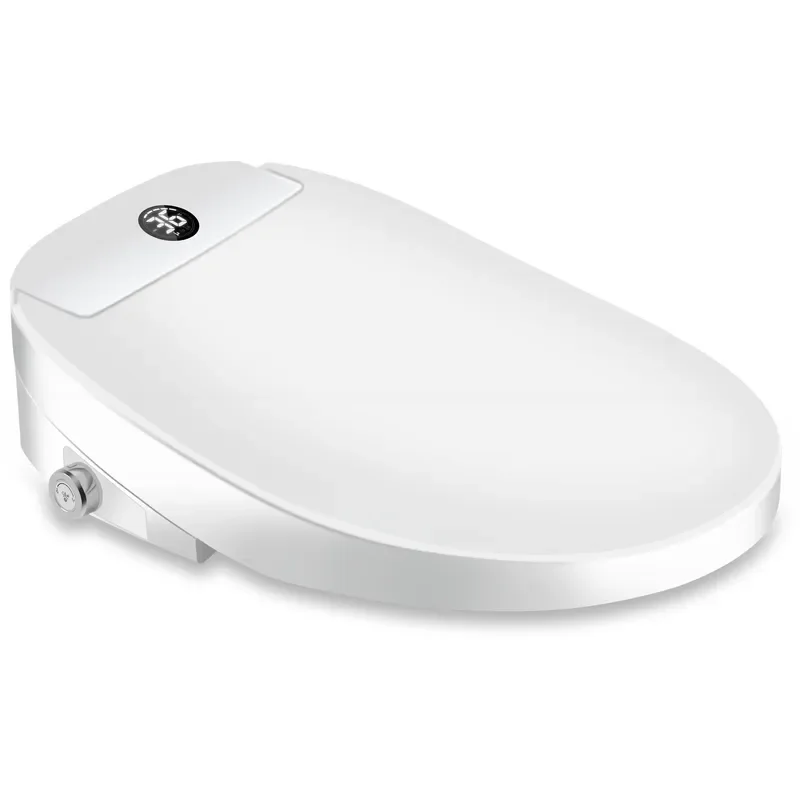 Automatic Smart Toilet Seat Self Cleaning Bidet Heated Soft Close Lid Modern Bathroom Sanitary Ware Hygiene Accessory for