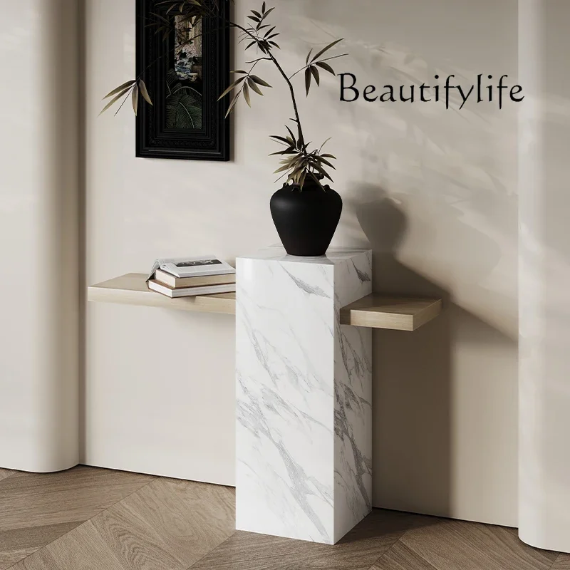 

WM Minimalist Premium Console Table Luxury Design Entrance Hall Living Room Console Table Trendy Beauty Tavolo Salotto Furniture