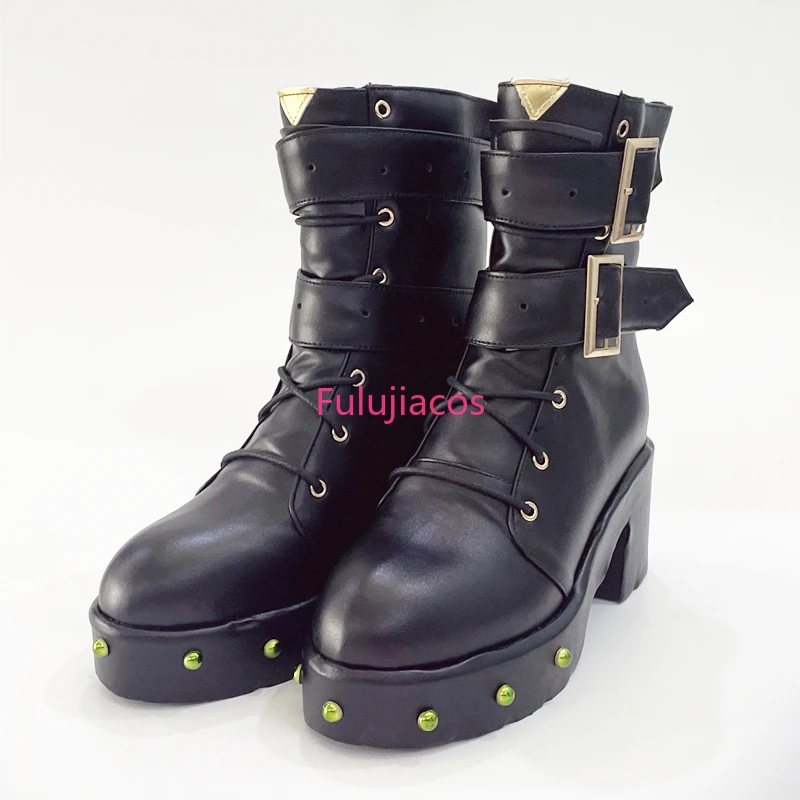 

Fulujiacos Zenless Zone Zero Nicole Demara Cosplay Boots Comic Anime Halloween Party Game Cosplay Shoes Prop