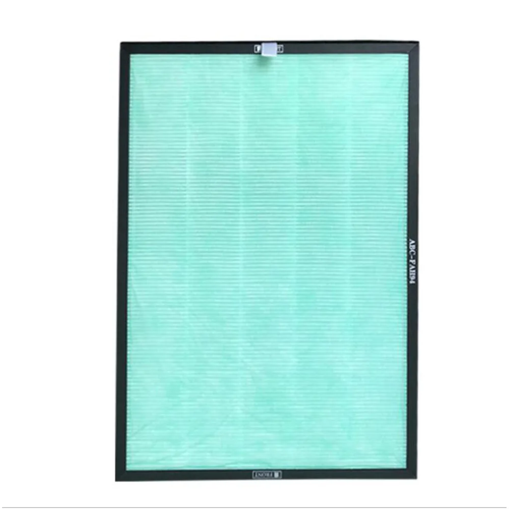 42.5*28.5*3 سنتيمتر/380*29*2 سنتيمتر أجزاء تنقية الهواء ABC-FAH94 ABC-FKH15B فلتر HEPA لتنقية الهواء سانيو ABC-FKH15B لسانيو vw24