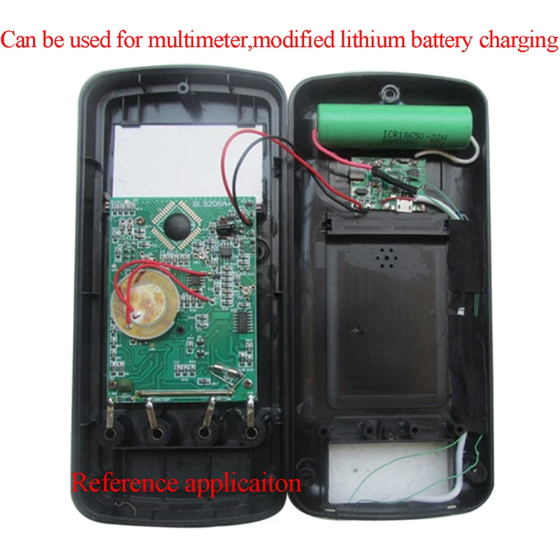 3,7 V bis 5V 9V USB Lithium Lipo Multimeter Modifikation Batterie ladung Step Up Entladung integriertes Modul 1St