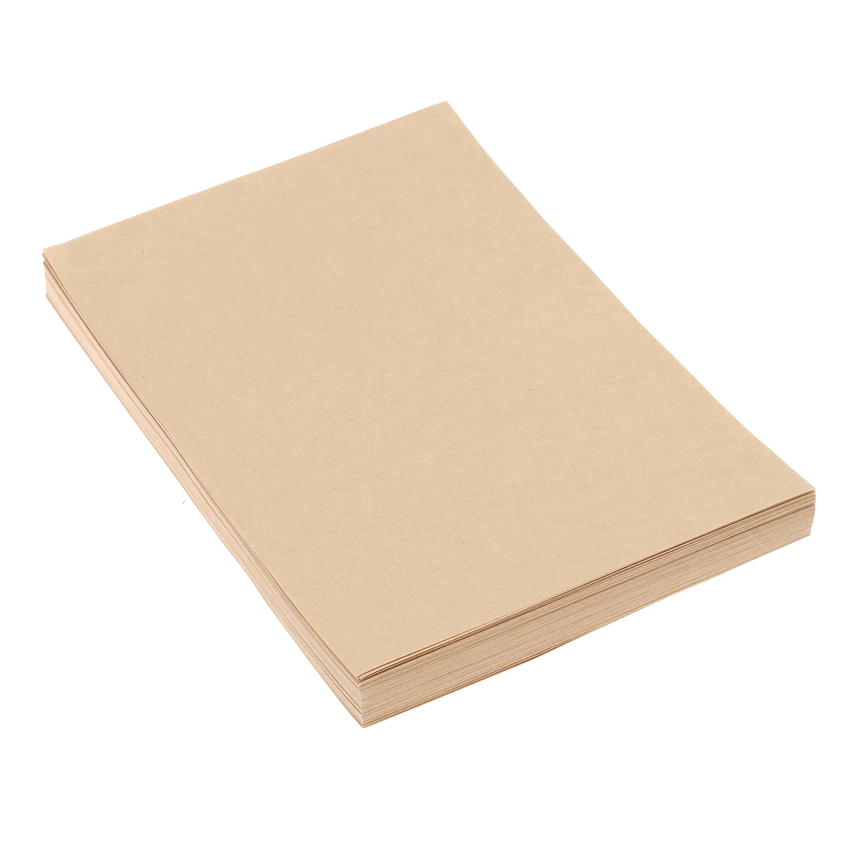 100 Sheets Vintage Kraft Letter Paper A5 Lined Writing Paper for Calligraphy Notes Stationery Retro Style Journal Mail