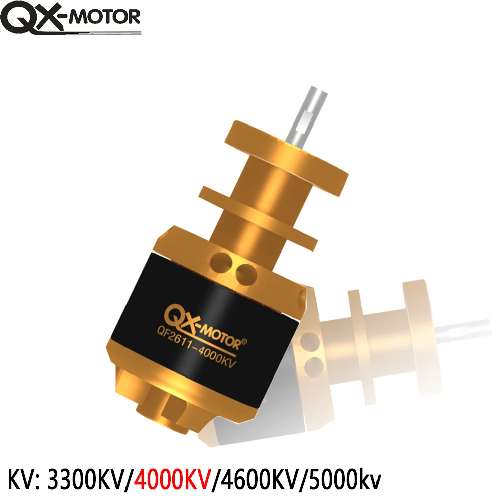 QX-MOTOR QF2611 3300KV 4000KV 4600KV 5000KV silnik bezszczotkowy do 50mm 64mm EDF części do zdalnie sterowanych zabawek