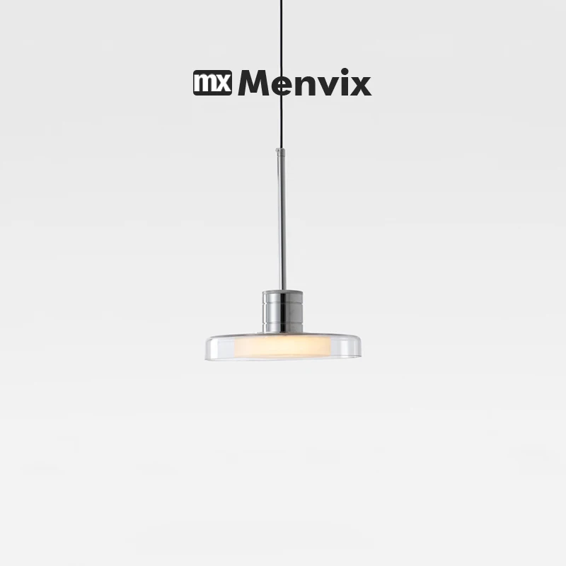 Nordic LED Glass Pendant Light Simple Modern Restaurant Bar Counter Coffee Shop Bedside Interior Decoration Lighting Fixtures