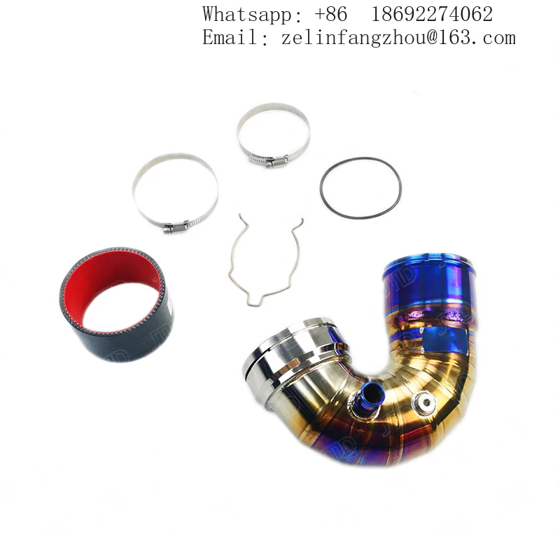 

Titanium S55 Engine Jpipe For BMW F8X M2 M3 M4 -Lightweight Turbo Upgrade High Performance Racing Parts