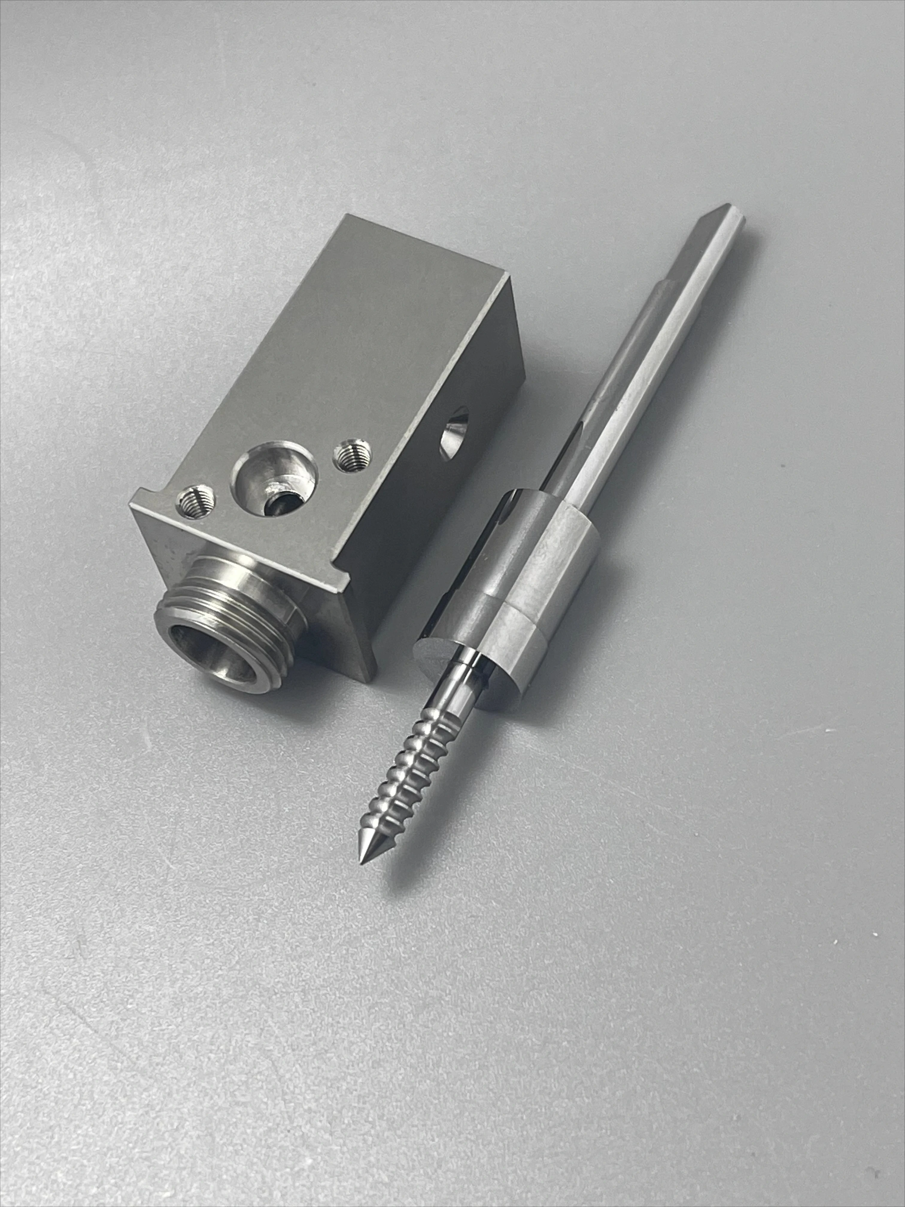 Screw valve Tungsten steel screw, shaft, Venison, Musashi screw accessories