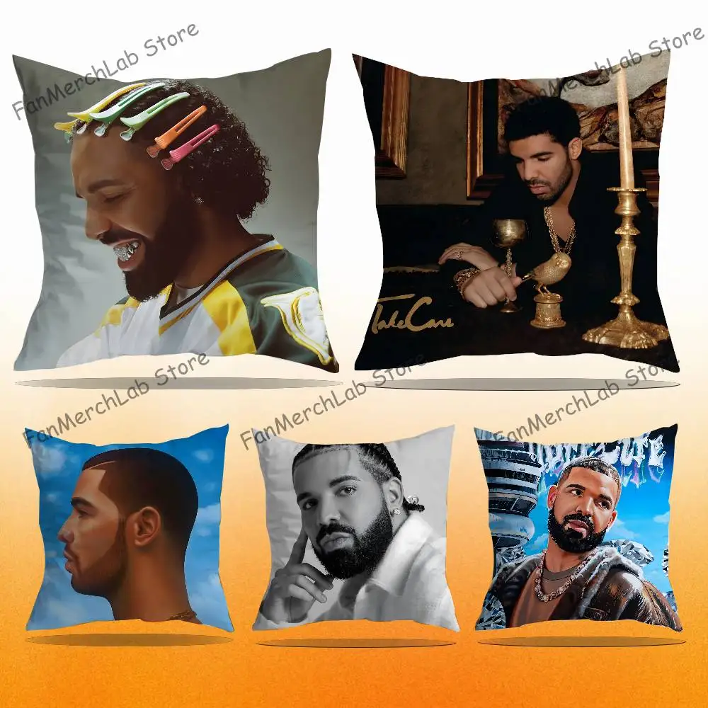 

Rapper D-Drake Pillowcase Pillowslip Cushion Plush Boys Girls Cartoon Anime Kawaii Decoration Kids Birthday Cute Gifts
