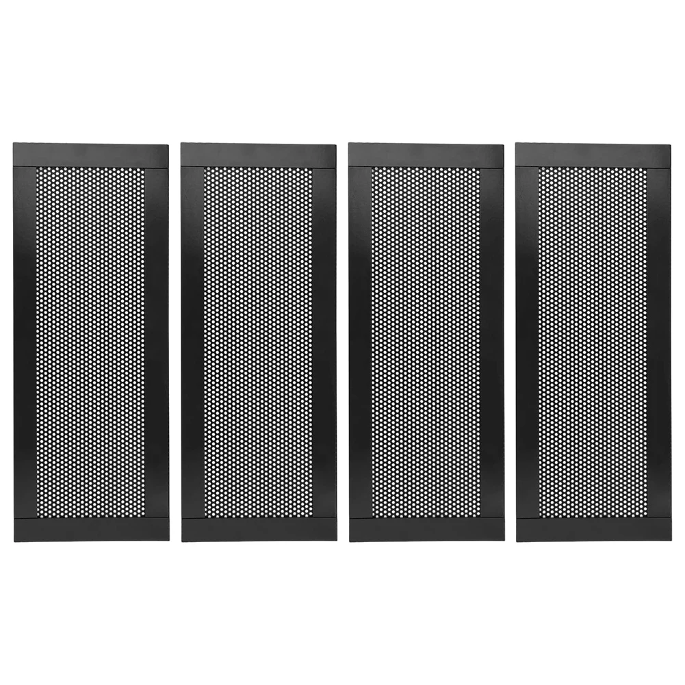 4 Pack Magnetic Vent Covers Compatible with Standard Metal HVAC Vents Featuring Mesh Filter for Ceiling and Wall Applications