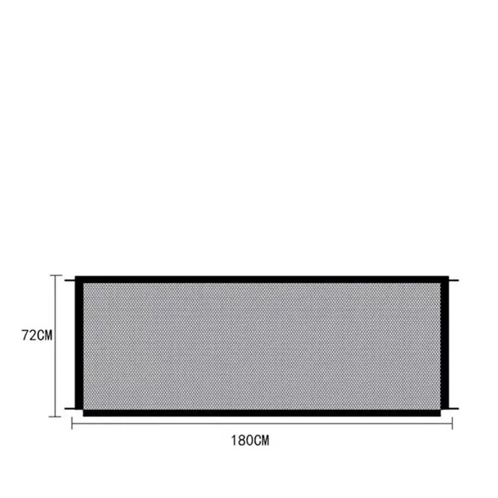 Handig veilig verzorgingsproduct Binnen Duurzaam gaas Mesh Baby Safe Guard Deur Kinderbarrière Hekken Kinderbenodigdheden Pet Gate Safety