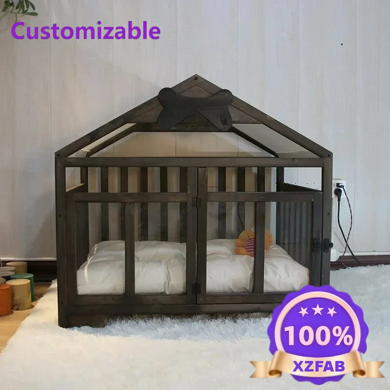 Factory Direct 2026 Creativity House Type Indoor Small Dog Four Seasons Universal Removable and Washable Cat Nest Kennel Pet Bed