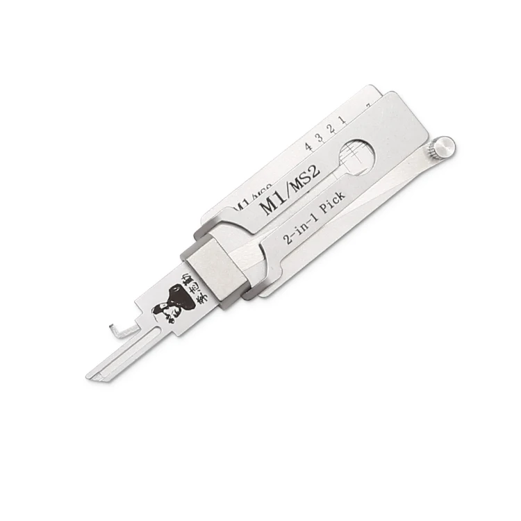 

M1 MS2 LISHI 2-in-1 High Quality Residential for Master Padlocks Keyway Tool Locksmith Supplies Repair Tools