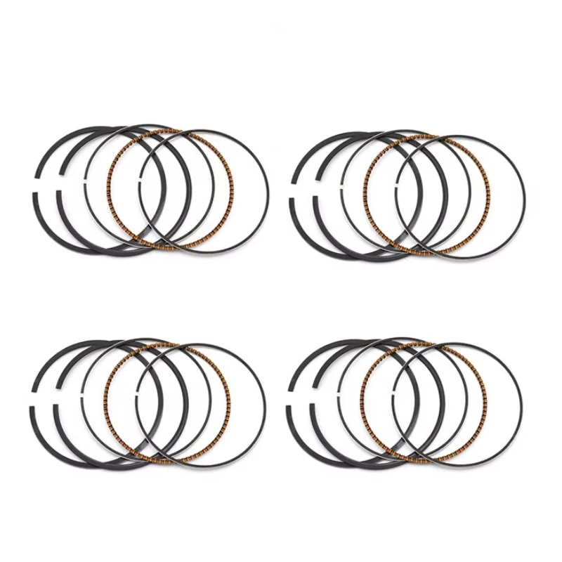 AHL Motorcycle STD BORE 57.5mm Piston Rings for KAWASAKI ZZR400 ZRX400 I II III 1992-2003 PISTON RING 4PC