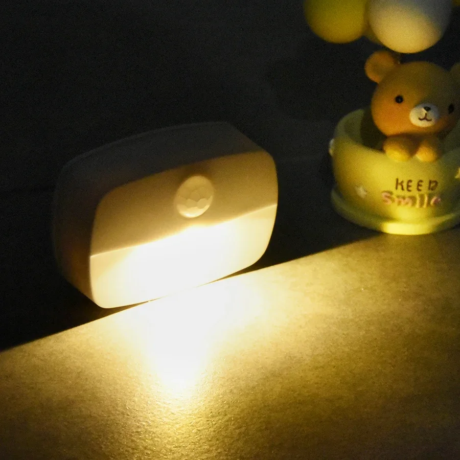 Wireless LED Sensor Night Light for Kitchen Closet Stairs Home - AAA Battery Operated Cabinet Lights