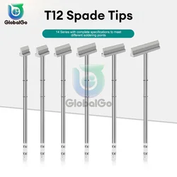 T12 Series Soldering Iron Tips 1401 1402 1403 1404 1405 1406 For PGA BGA Rework Tool Soldering Station Replaceable Accessories