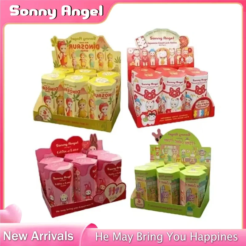 Sonny Angel Figure Hippers Animal Easter Series Anime Figures Ornaments Dolls Christmas Gift Desktop Ornament Birthday Blind Box