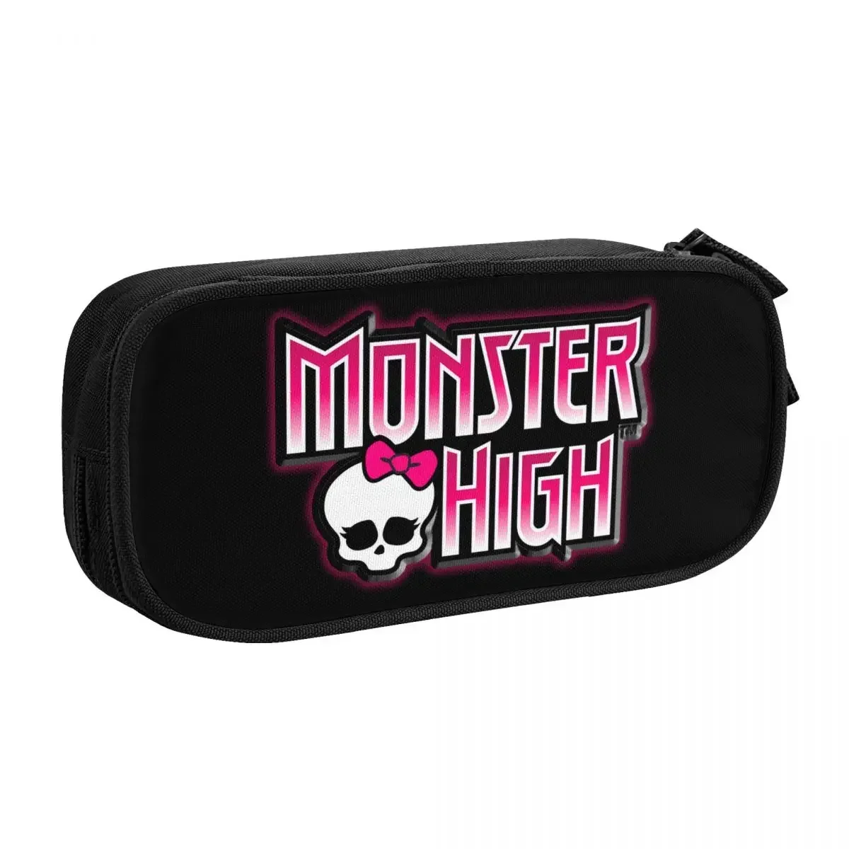 

Cute Monster High Logo Pencil Case for Boy Girl Big Capacity Dolls Pencil Pouch School Supplies