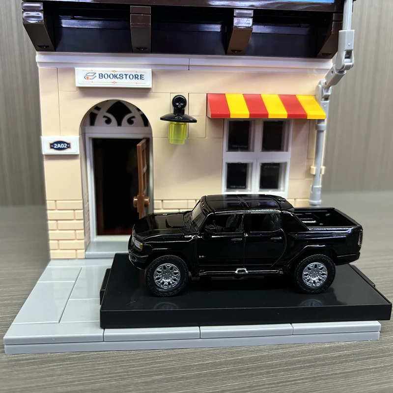 1/64 Model Car HUMMER EV Special Edition Alloy Diecast Toy Classical Cars Model Vehicle Toys Collection Decoration