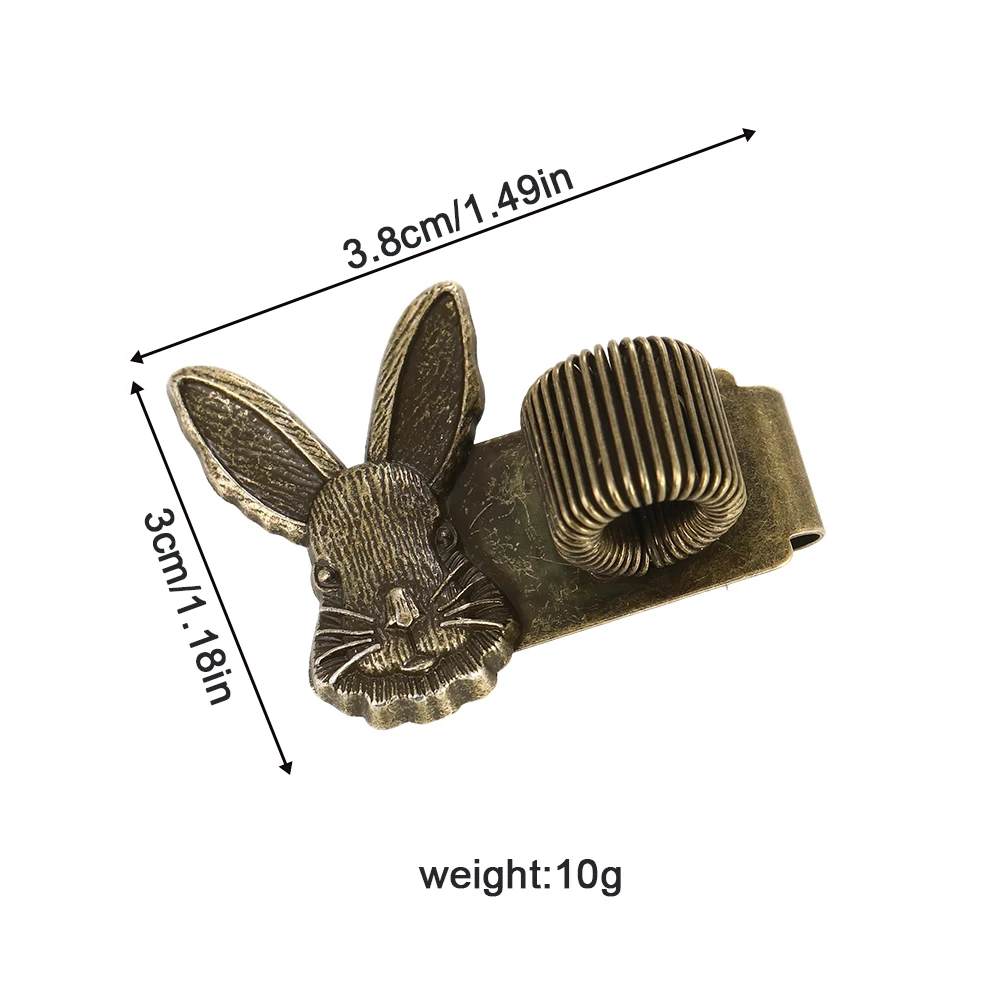 1pc Vintage Pineapple Metal Pen Clip, Spring Loaded Pen Holder for Notebook Journal Office