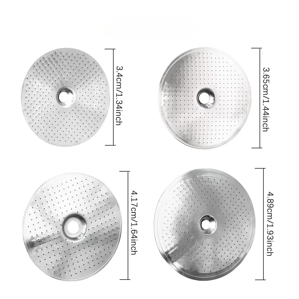 

34/36.5/41.7/48.9MM Shower Screen Diffuser – Replacement for Espresso Machines Circular filter with edge wrapped filter