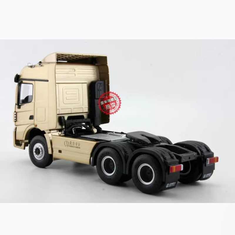 Diecast 1:24 Scale Northern Benz Tractor Alloy Heavy Truck V3 Model Simulation Static Collection Hobby Decoration Boy Gift