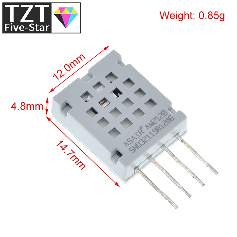 AM2120 Capacitive Digital Temperature And Humidity Sensor Composite Module Output Signal Single Wire Bus For Arduino