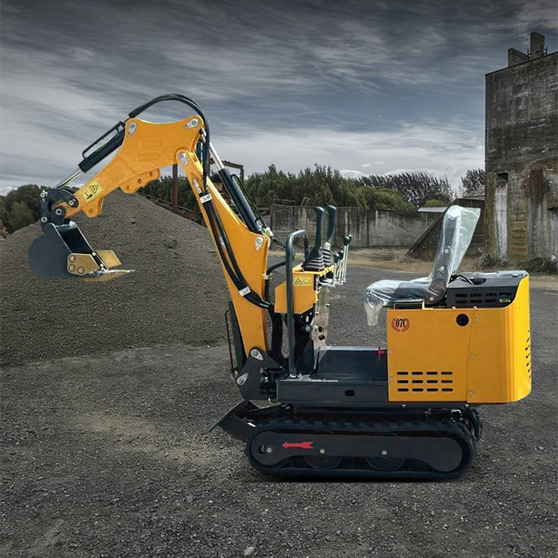China High Performance Top Quality Hydraulic Mini Crawler Excavator 0.8ton