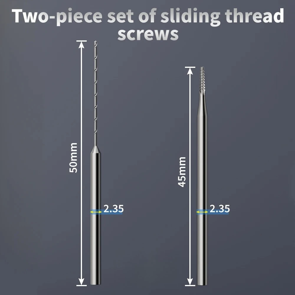 Пирсинг и скользящее сверло из сплава U8, используемое для удаления зачищенных винтов с резьбой, не повреждающих телефон в рамке