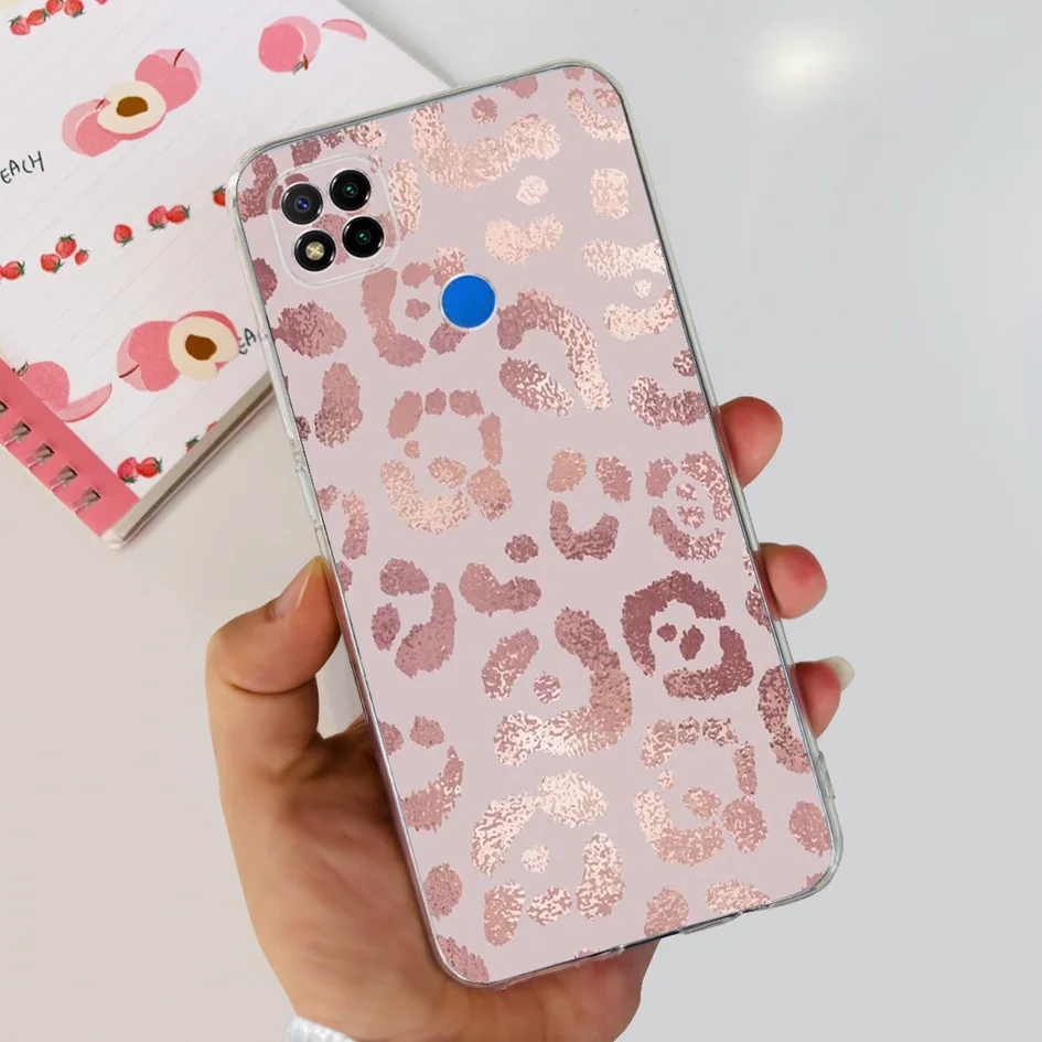 For Xiaomi Redmi 9C Case Redmi9C NFC Back Cover 6.53“ Lovely Heart Butterfly Soft Silicone Funda For Xiaomi Redmi 9C 9 Activ Bag