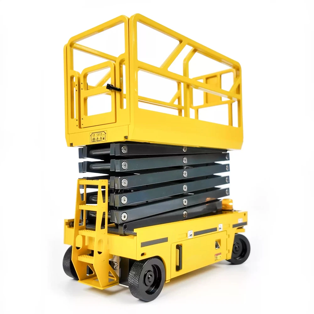 CUT HOBBY RC 1/14 Aerial Work Platform Vehicle Model RTR Hydraulic Alloy High-Fidelity Model with Lifting Capability