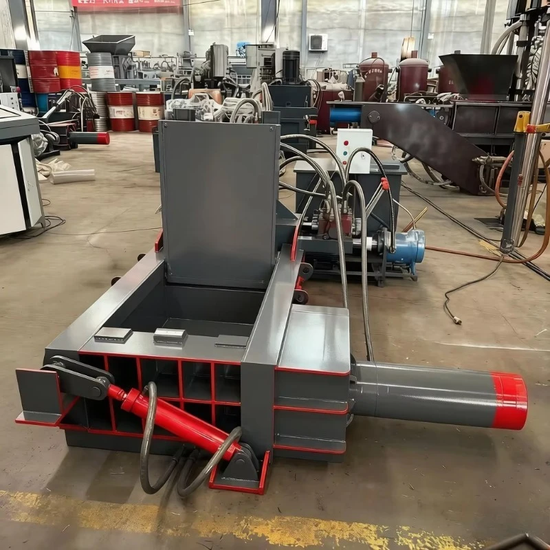 Full Auto 160T Horizontal Scrap Metal Baler Hydraulic for Heavy Steel Cast Iron Non Ferrous Baling Custom