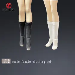 1/12 Scale female dolls clothes elastic socks fit 6'' action figure body model