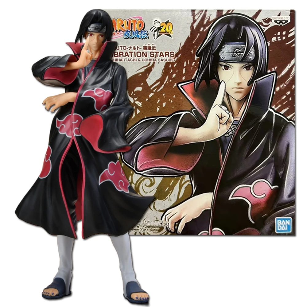 15 سنتيمتر بانداي ناروتو أنيمي الشكل Uchiha Itachi عمل الشكل البلاستيكية جمع نموذج دمية الحلي اللعب الهدايا في الأوراق المالية