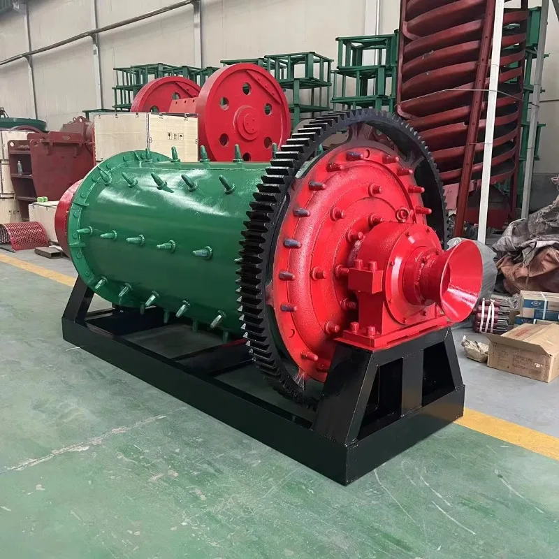 Heavy Load Gold Mining Ball Mill Ore Rock Fine Grinder For Mineral Beneficiation Complete Crushing Milling Unit Custom