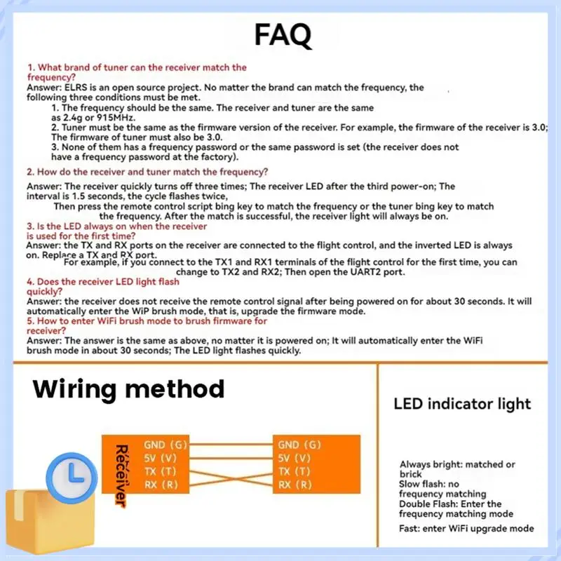 Penerima Nano RX Populer dengan Antena T untuk Jumper T-pro Radiomaster TX16S FPV RC Drone Balap RX
