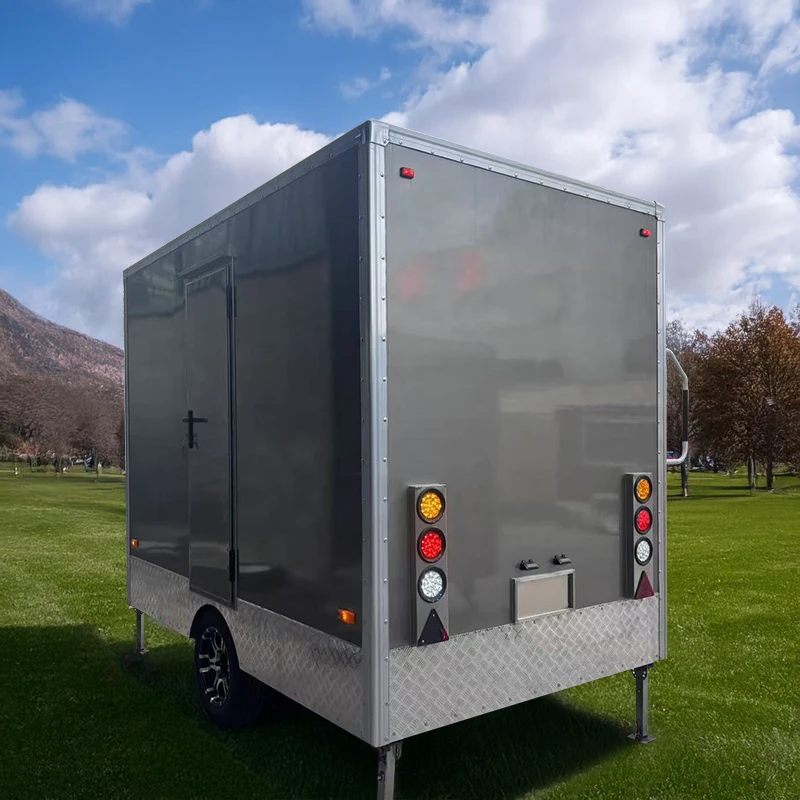 Professional Luxury Customizable Portable Mobile Restroom Toilet Trailer for Sale Cabin Prefab Toilet Trailer