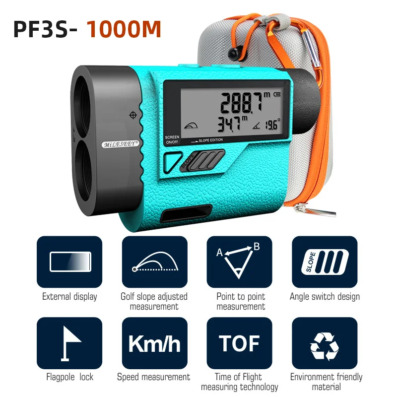 新品未使用 MILESEEY PF210 ゴルフ用レーザー距離計 Mileseey-ゴルフレーザー距離計pf210,600ヤード,ミニスポーツ距離計
