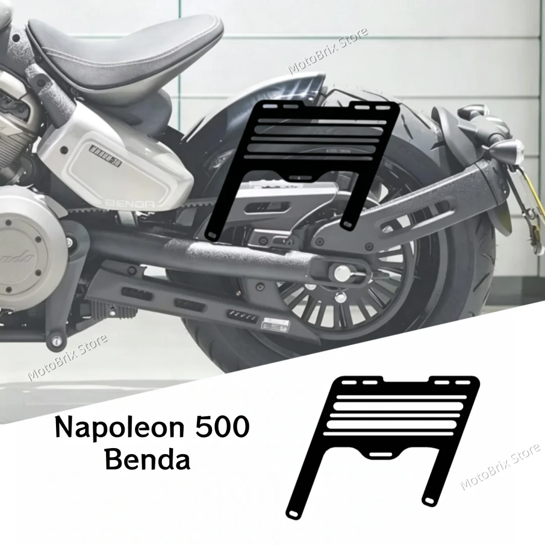 Side Bag Bracket Luggage Rack Saddlebag Saddle bag for benda napoleon bob 500 bobber napoleonbob thing motorcycle accessories