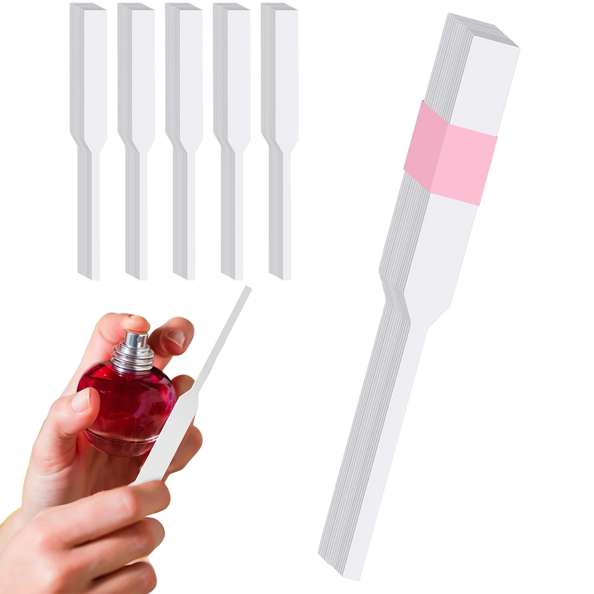 150-350PCS Perfume Test Strips Blotters Absorbent Odorless White Paper Perfume Shop DIY Essential Oil Fragrance Sampling Bulk