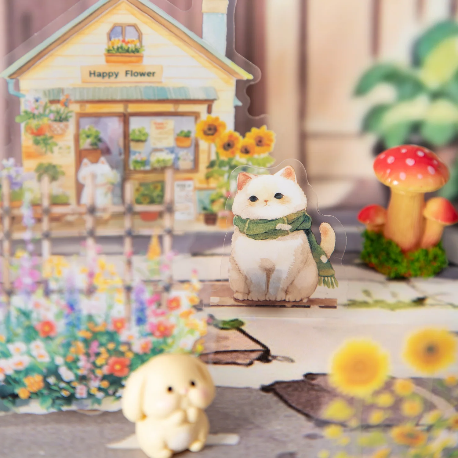 

13 шт. кавайные канцелярские наклейки для ведения журнала с животными, уличный планировщик, декоративные наклейки, наклейки для рукоделия для скрапбукинга ֽ