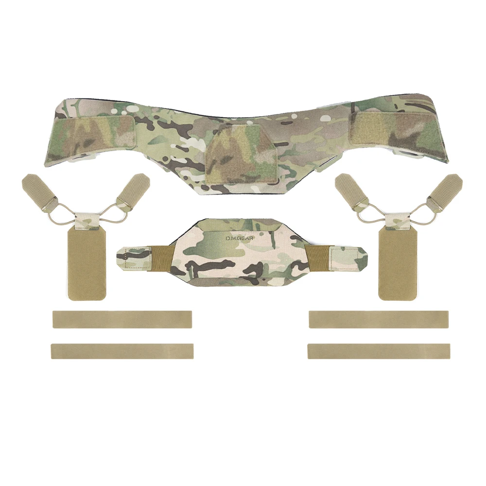 DMGear Tactical Neck Guard Collar Protector Hunting Vest Gear Tactical Airsoft Equipment Camping Accessory for Jpc Avs Fcsk Cpc