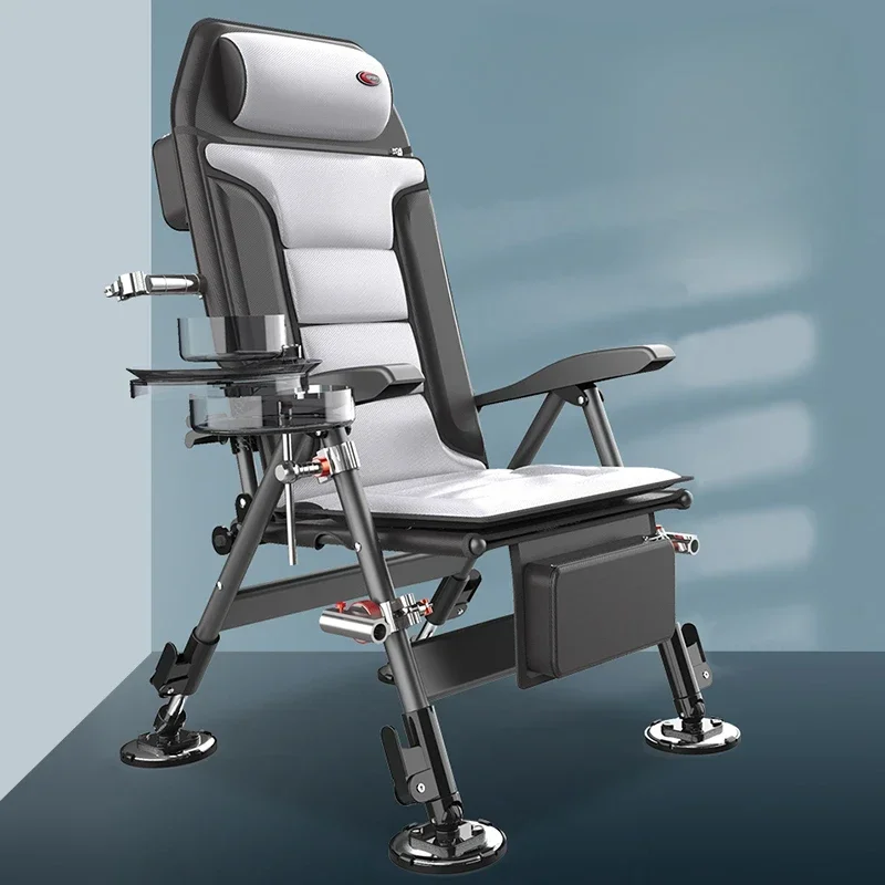 %All Terrain European Style Fishing Chairs Fold Portable Multifunction Fishing Chairs Seat Camping Outdoor Furniture Silla FYFC