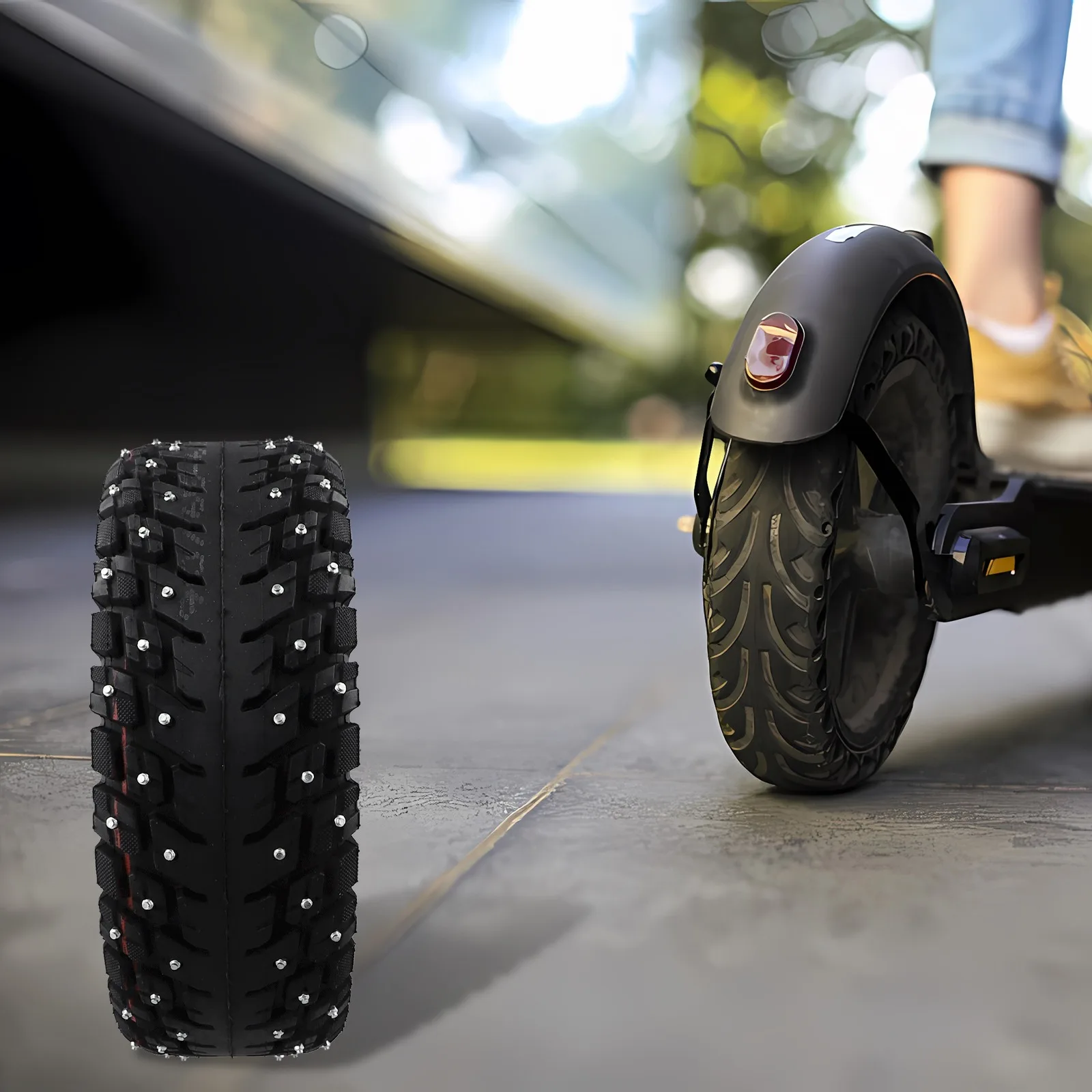 

Cross-country Tire Anti-slip Studs Off-road Adventure Use For Long-time Good Anti-skid Effect For Electric Scooter