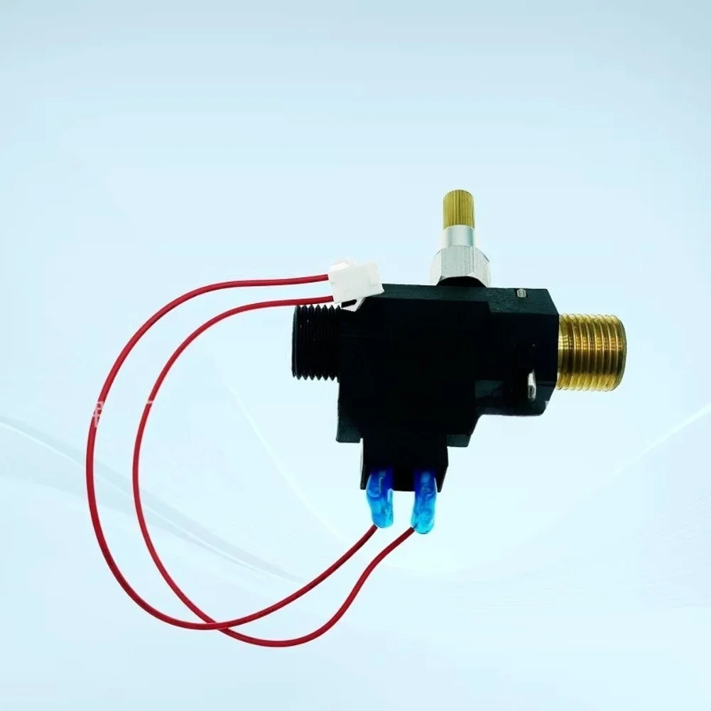 Gas Water Heater Flow Detection Switch with Pressure Relief Valve Compatible with 220V For Wall Mounted Boilers