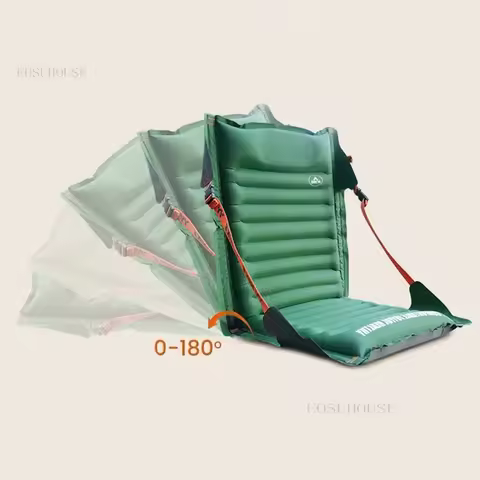 Inflatable Seatings Outdoor Camping Tent Cushion Portable Deck Chair Camping Fishing Backrest Chair Outdoor Furniture f